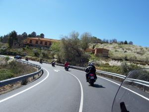 Viaje en moto al Valle del Jerte