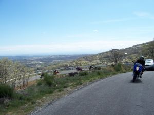 Viaje en moto al Valle del Jerte