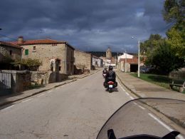 Viaje en moto a la Laguna Negra