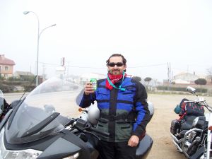 Viaje en moto a Valladolid