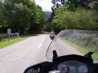 Viaje en moto Asturias