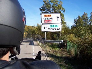 Viaje en moto Soria