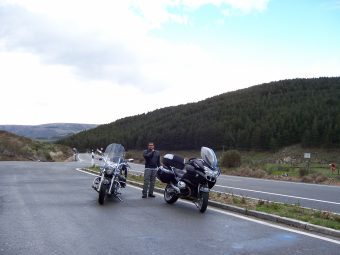 Viaje en moto a Avila y Toledo