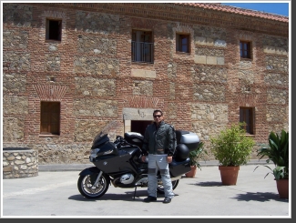 Viaje en moto a Caceres