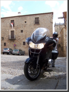 Viaje en moto a Caceres