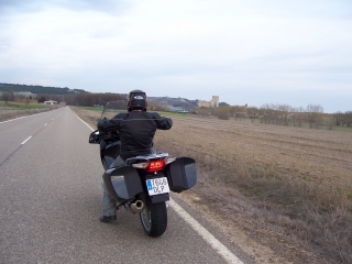 Viaje en moto a Mota del Marques