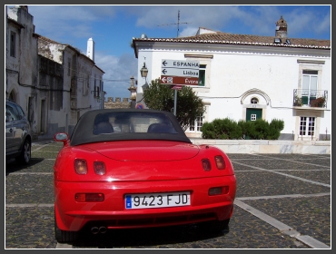 Viaje en Fiat Barchetta al Alentejo Portugal