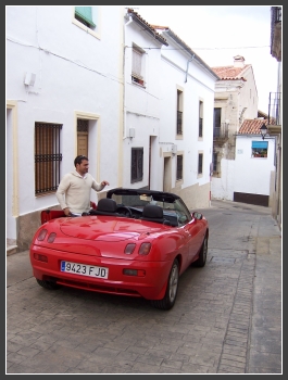 Viaje en Fiat Barchetta al Alentejo Portugal