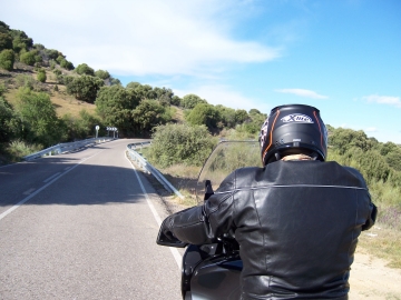 Viaje en moto a Toledo