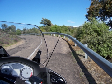 Viaje en moto provincia de Toledo