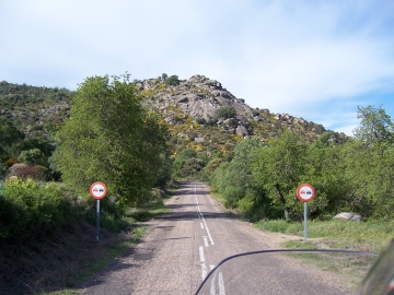 Viaje en moto provincia de Toledo