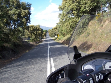 Viaje en moto provincia de Toledo