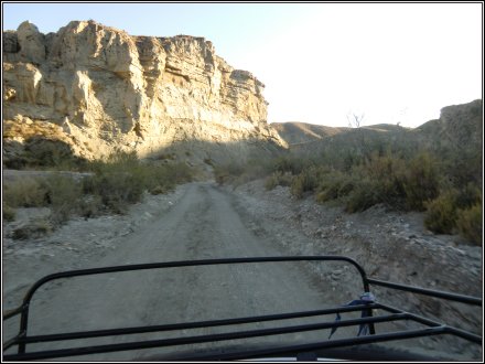 Viaje en moto desierto Almeria