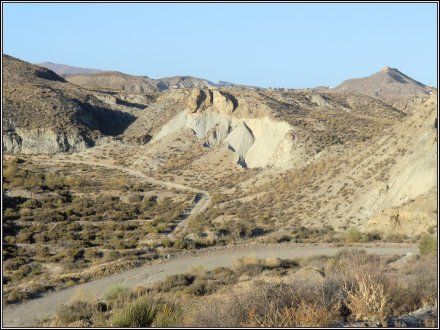 Viaje en moto desierto Almeria