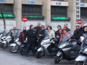 Viaje en moto por la sierra de madrid