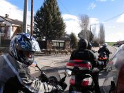 Viaje en moto por la sierra de madrid