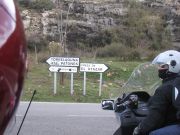 Viaje en moto por la sierra de madrid