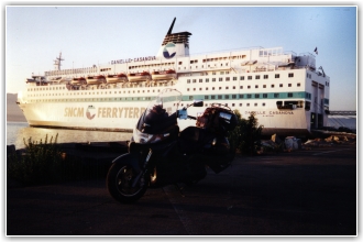 Viaje en moto a Corcega