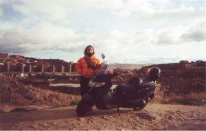 Viaje en moto por Avila, Salamanca y Toledo